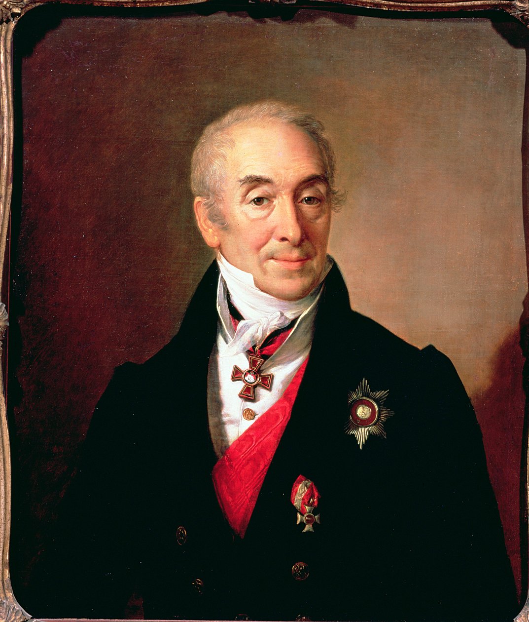 Portrait de S. Kushnikov - Vasili Andreevich Tropinin