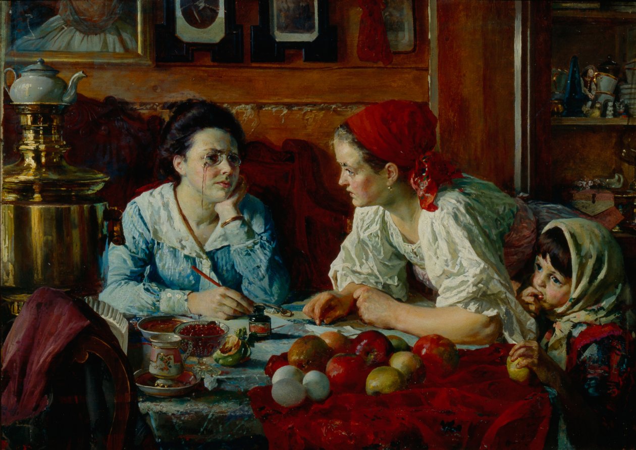 Une Lettre à Pétersbourg, 1902 - Vasili Andreyevich Golynsky