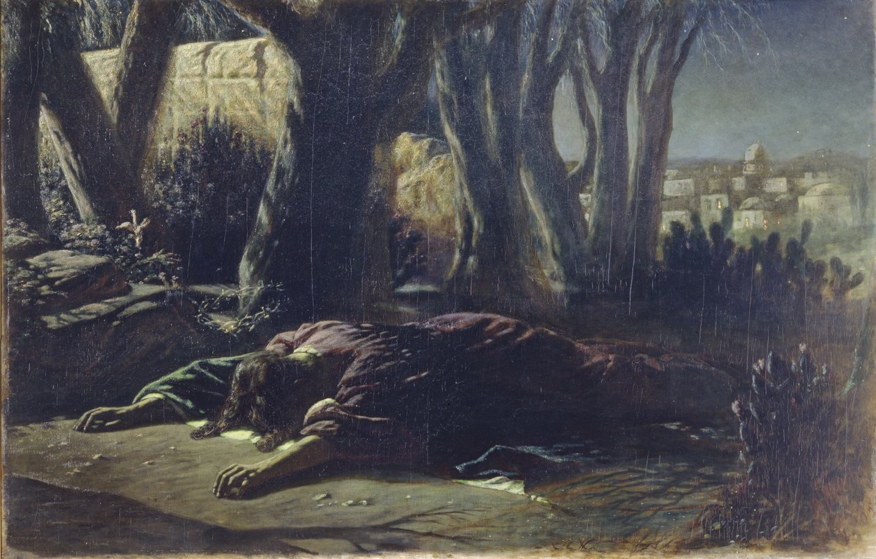 Christ au jardin de Gethsémani, 1878 - Vasili Grigorevich Perov