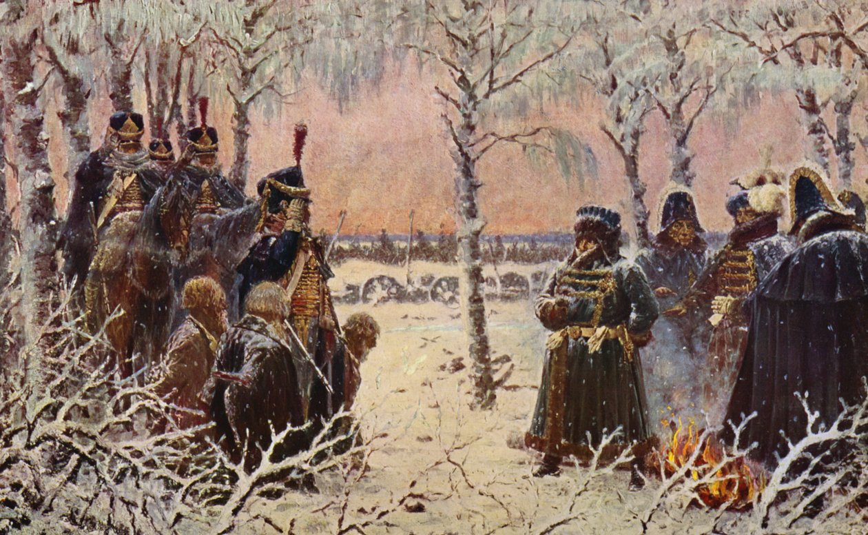 Capturés avec des armes - Tirez sur eux (lithographie couleur) - Vasili Vasilievich Vereshchagin