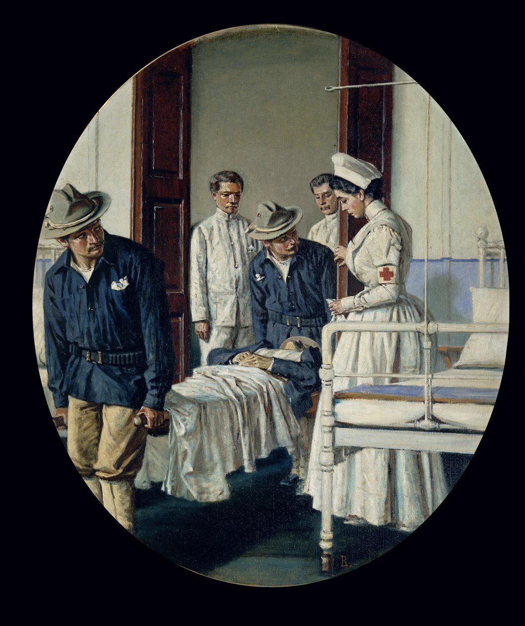 Dans un hôpital militaire - Vasili Vasilievich Vereshchagin