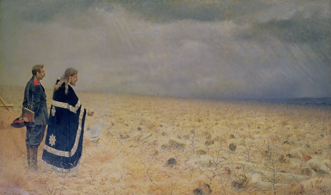 Les vaincus. Requiem pour les morts - Vasili Vasilievich Vereshchagin