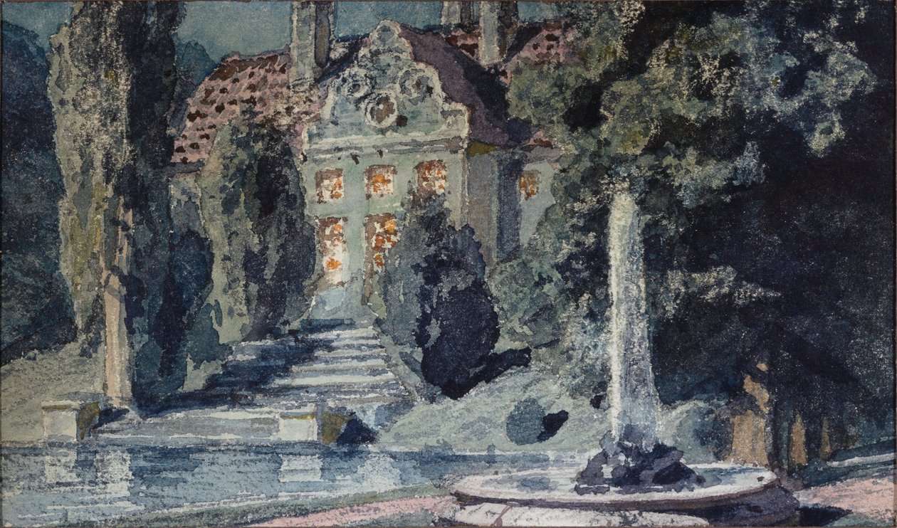 Décor préparatoire pour l