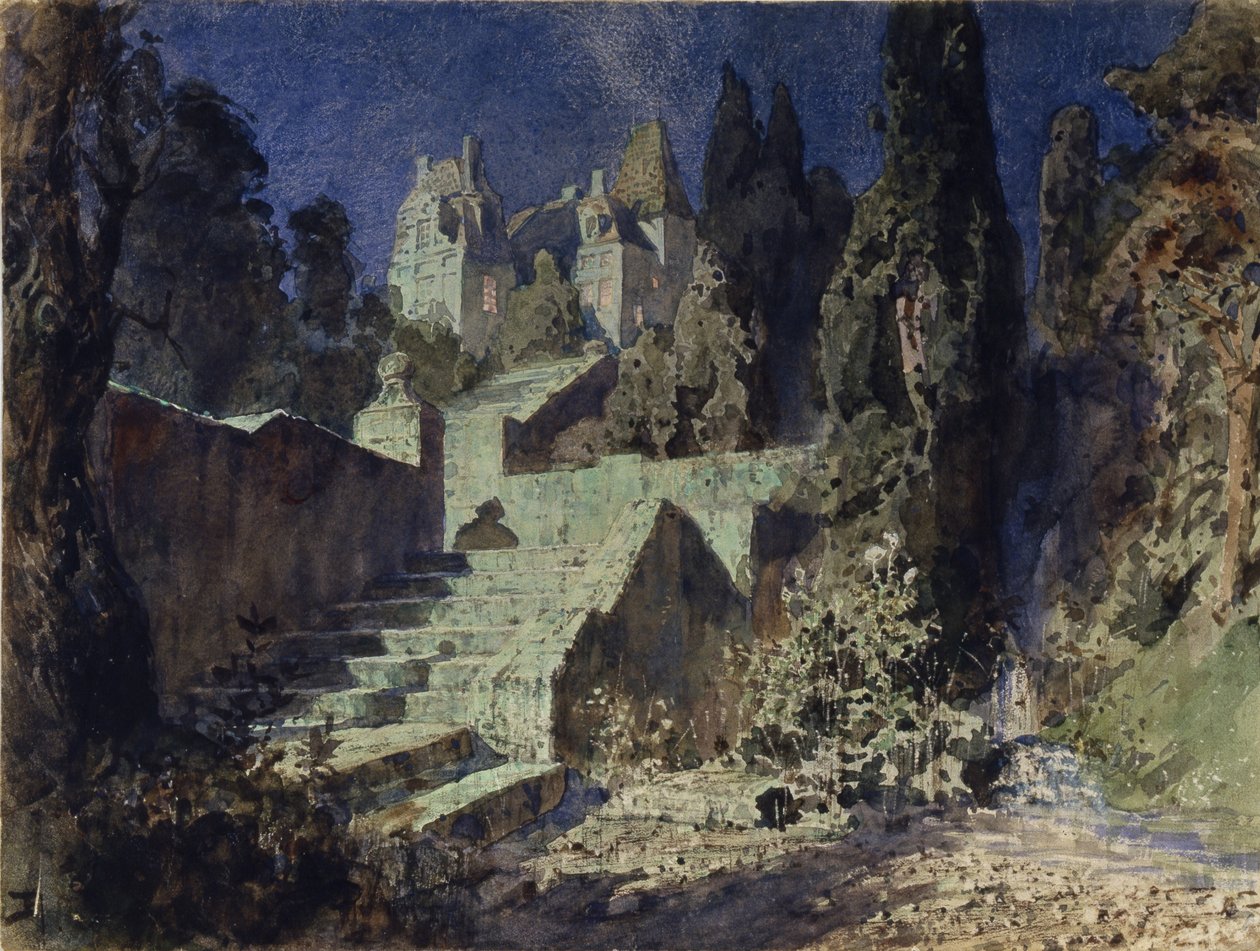 Décor de scène pour l