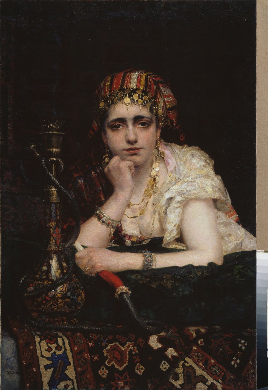 Une odalisque - Vasilij Dmitrievich Polenov