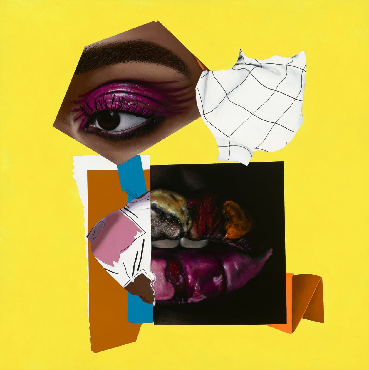 Filtered4U, 2019 (Acrylique sur bois) - Vaskeen Vaskeen
