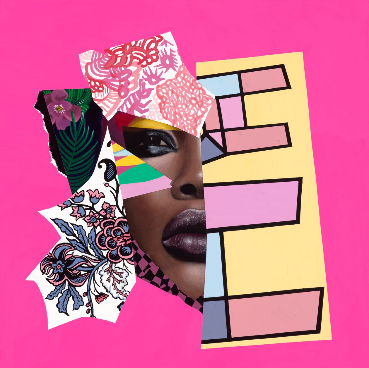 Nouvelle croissance, 2019 (acrylique sur bois) - Vaskeen Vaskeen
