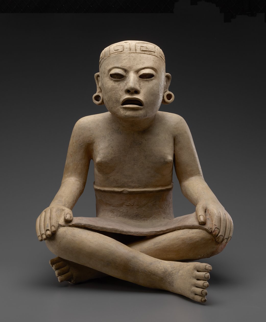Femme assise, 600-900 après J.-C. - Veracruz Gulf Coast Civilisation