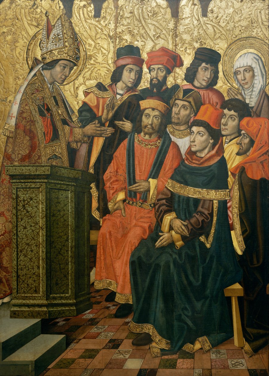 Saint Augustin et Sainte Monique dans un sermon de Saint Ambroise - Vergós Group