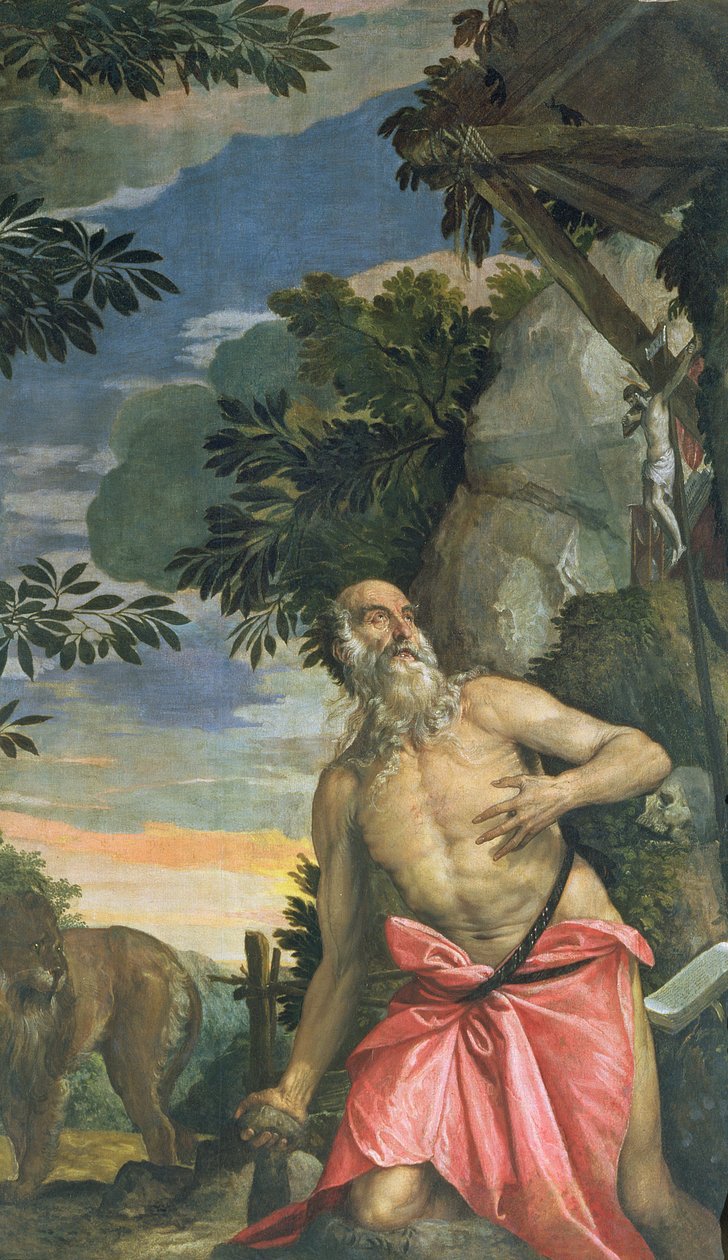 Saint Jérôme en pénitence - Paolo Veronese