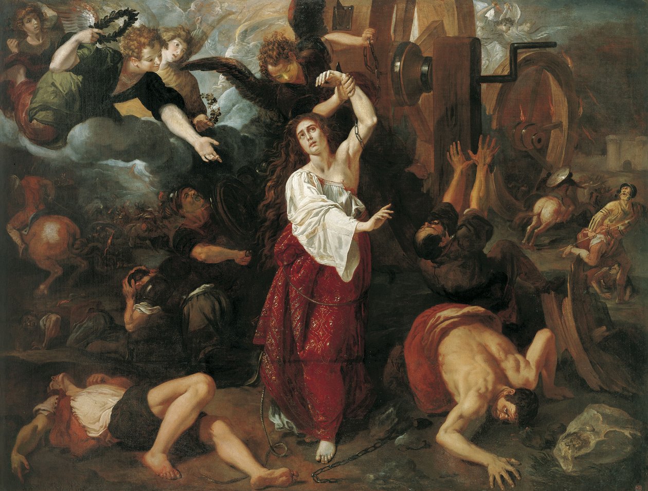 Le martyre de Sainte Catherine d