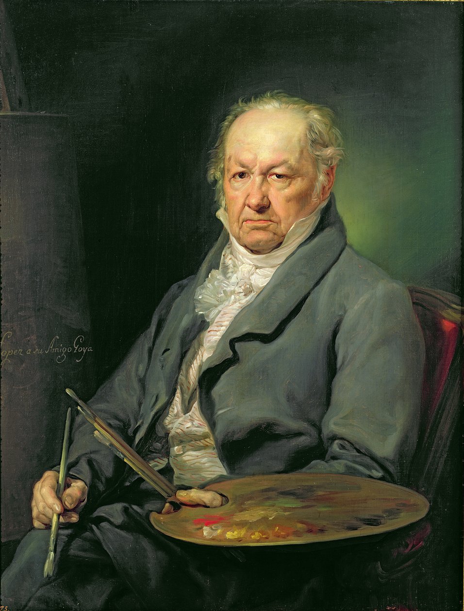 Francisco José de Goya, 1826 - Vicente Lopez y Portana