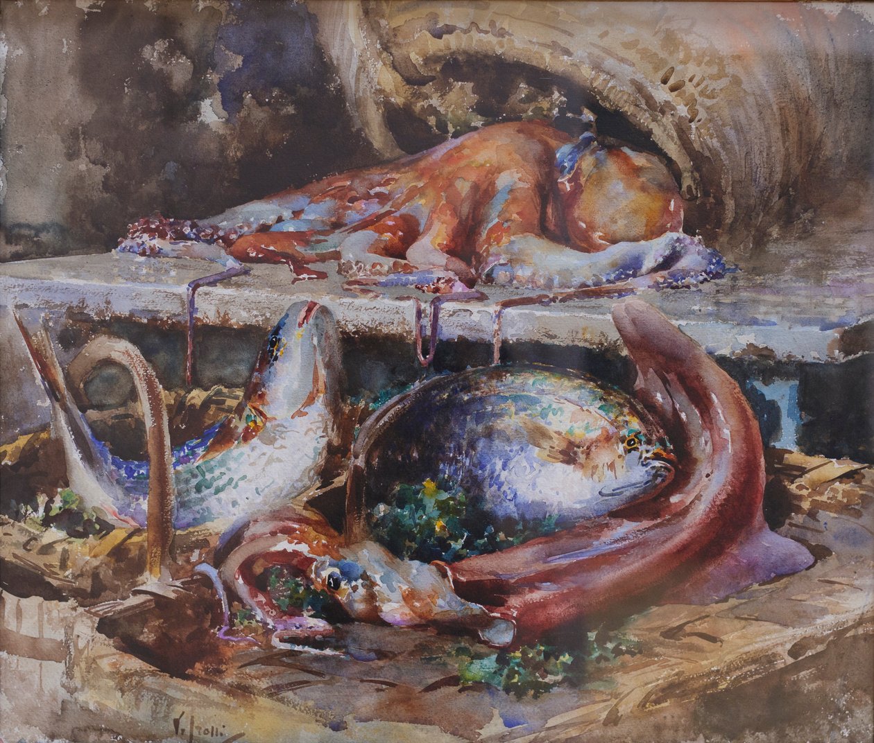 Pêche en mer - Vicenzo Irolli