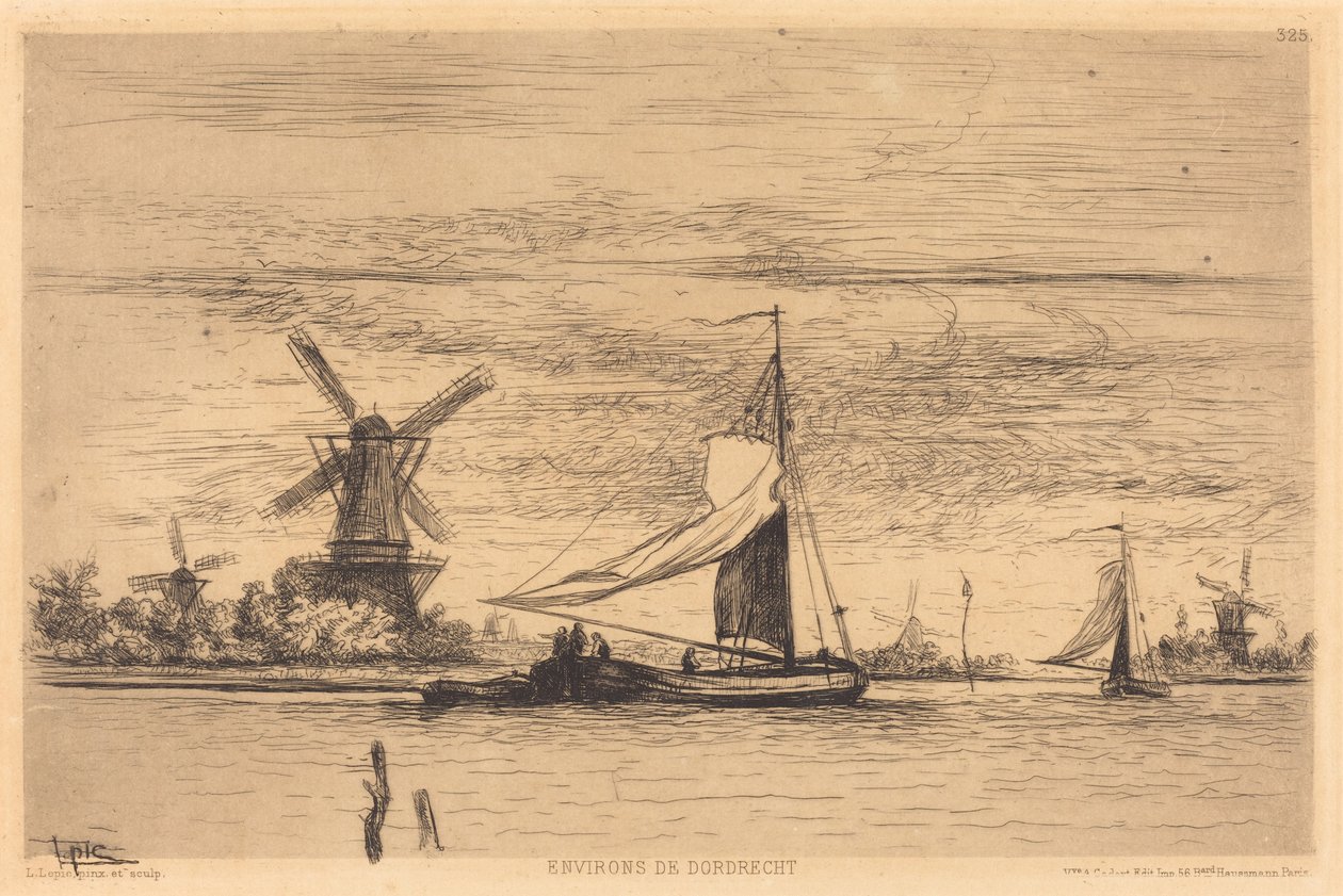 Environs de Dordrecht - Vicomte Ludovic Lepic
