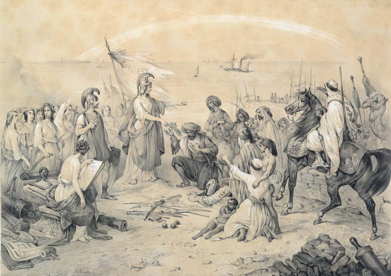 Conquête et civilisation, allégorie de l