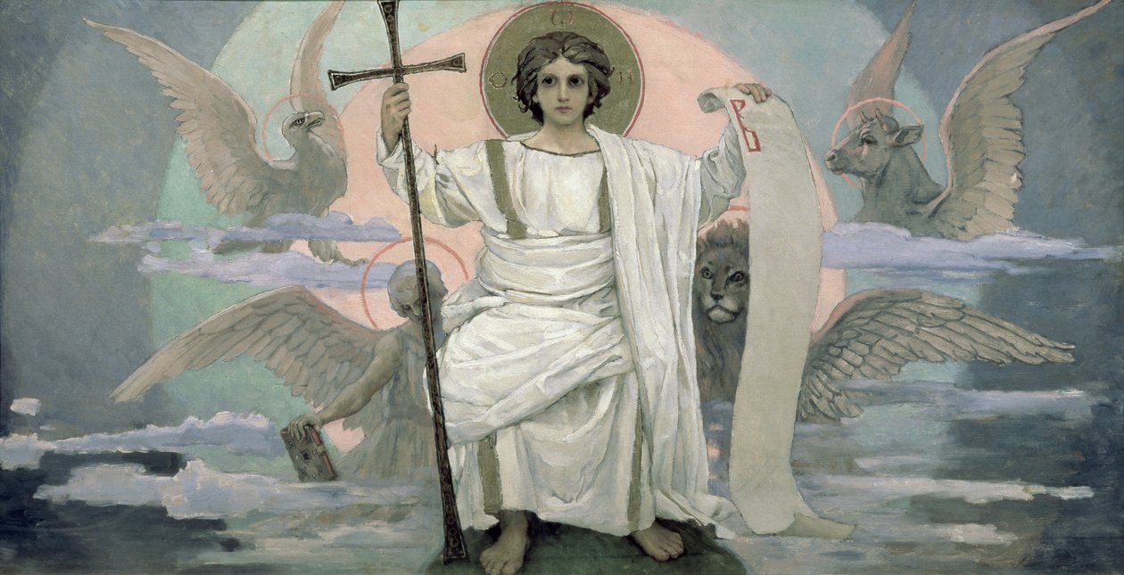 Le Fils de Dieu - La Parole de Dieu, 1885-96 - Victor Mikhailovich Vasnetsov