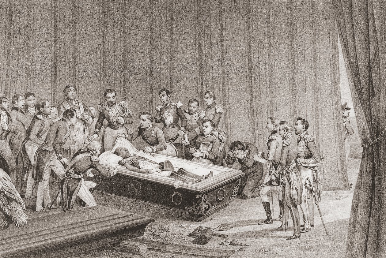 Le corps de Napoléon - Victor (after) Adam