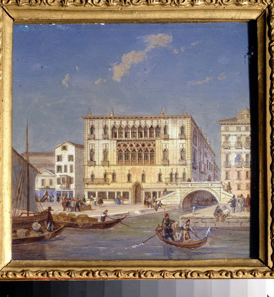 Vue de Venise : le palais Bernardo - Victor Adam