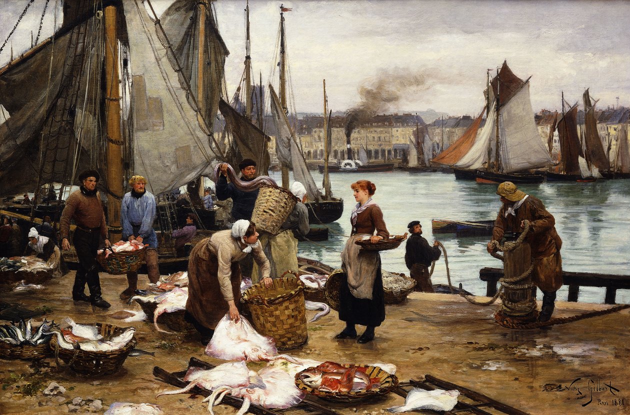 Déchargement de la prise - Victor Gabriel Gilbert