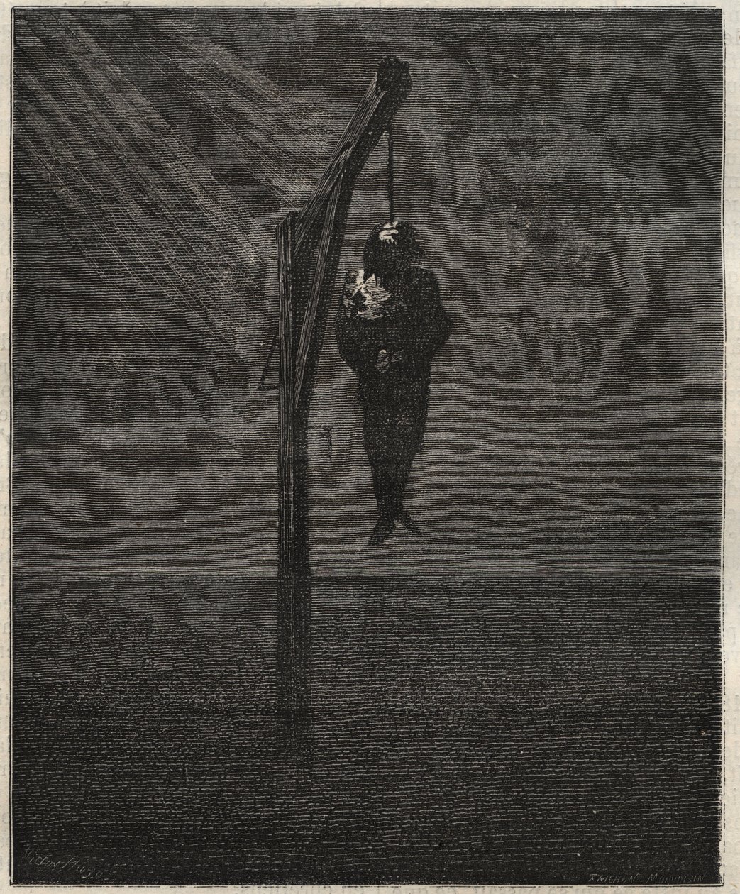 La pendaison de John Brown - Pendaison le 2 décembre - Victor Hugo