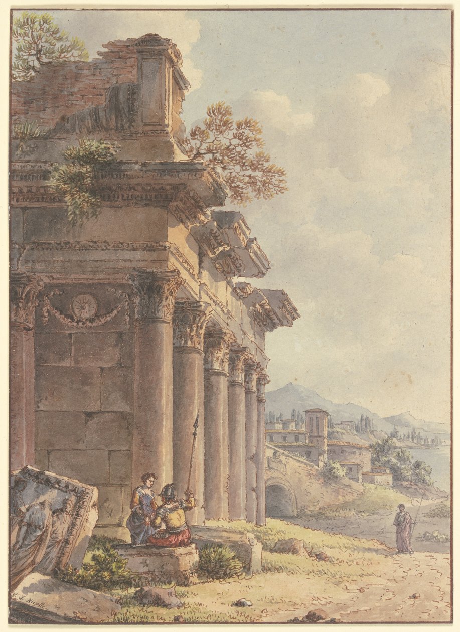 Caprice architectural : ruines d