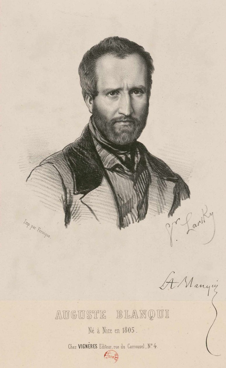 Portrait de Louis-Auguste Blanqui 1805-1881 - Victor Larsky