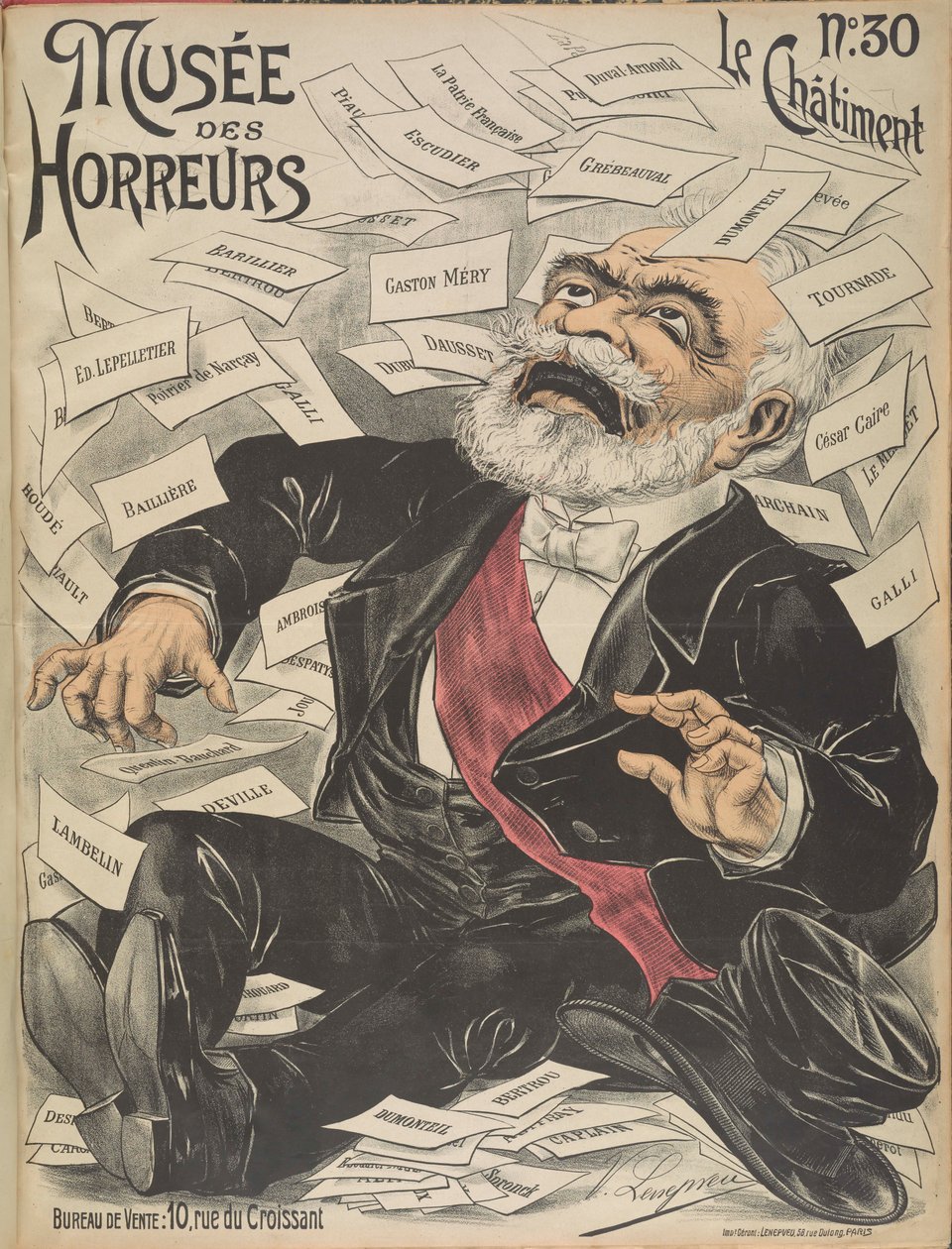 Musée des Horreurs : Émile Loubet - Victor Lenepveu