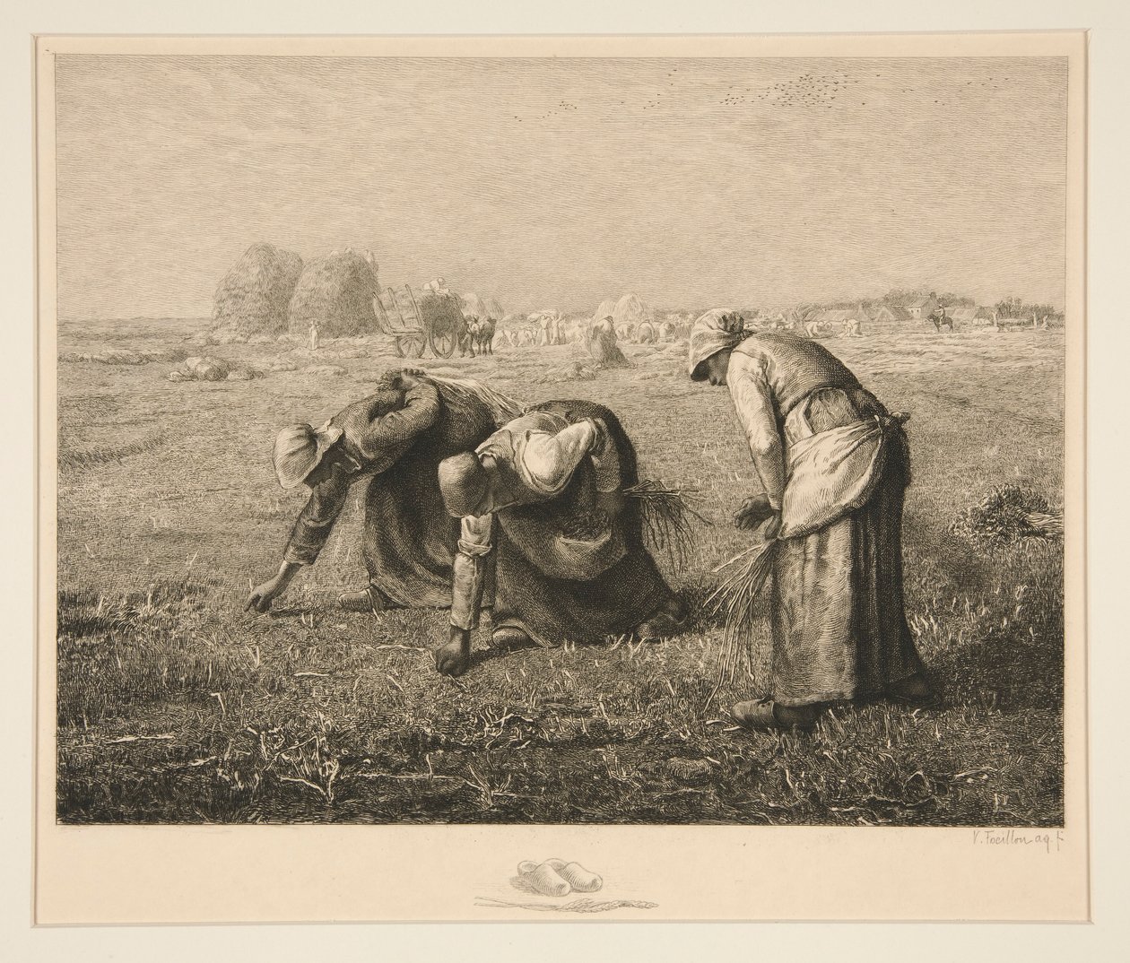 Les glaneuses - Victor Louis Focillon