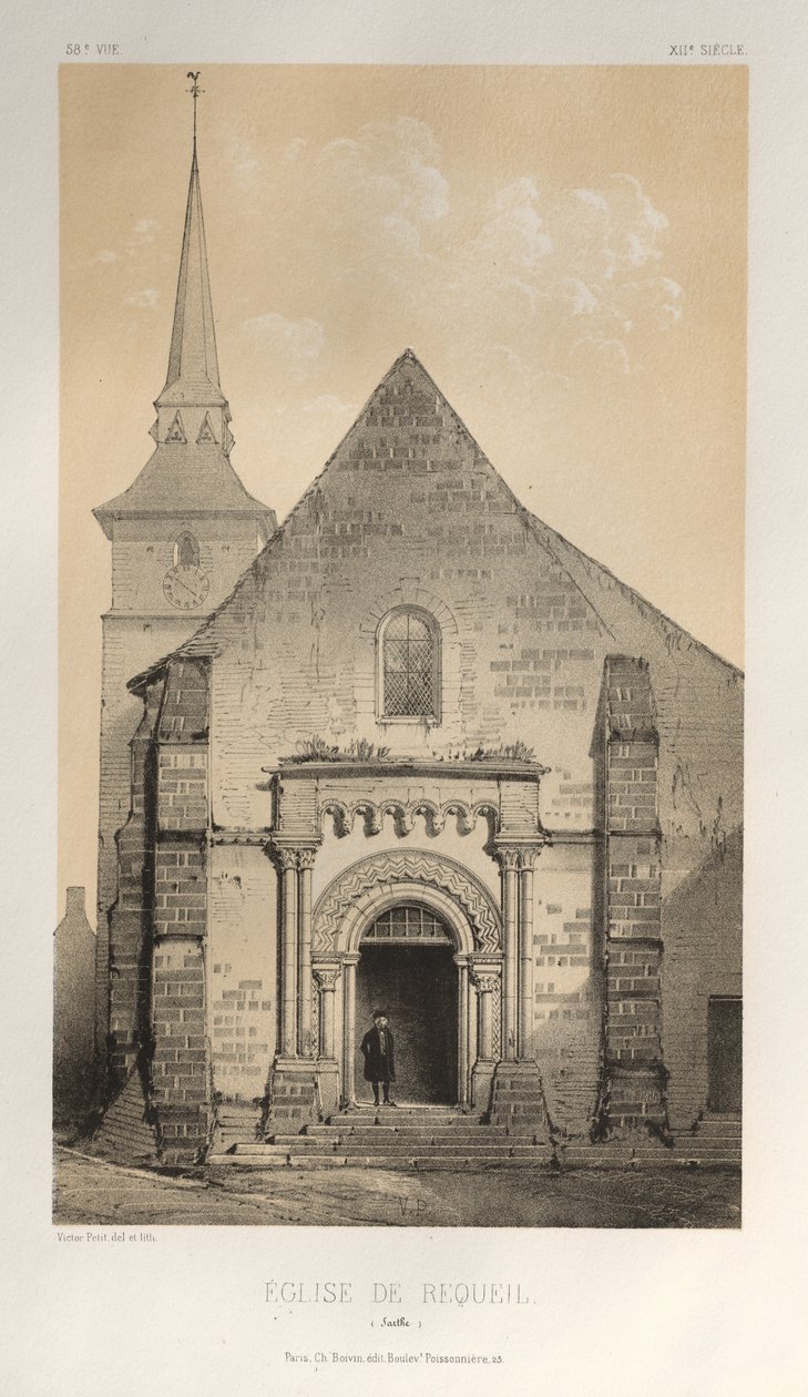 Église De Requeil (Sarthe) - Victor Petit
