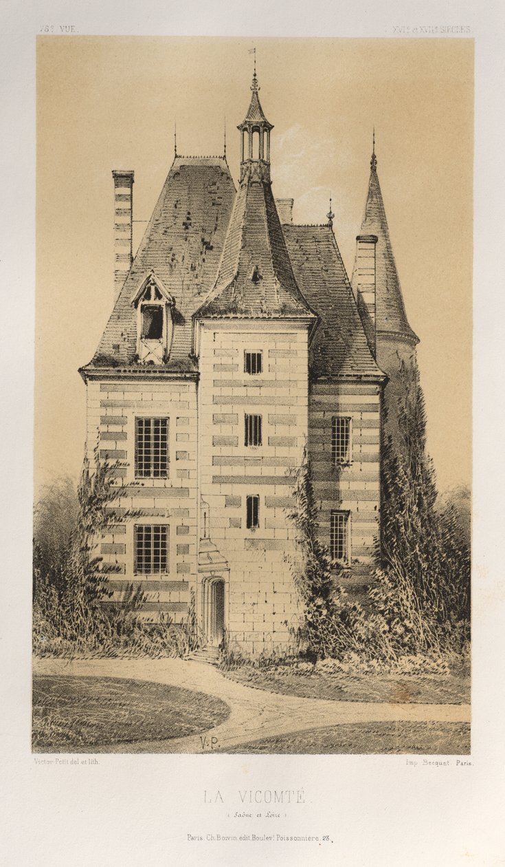 La Vicomté (Saône et Loire) - Victor Petit
