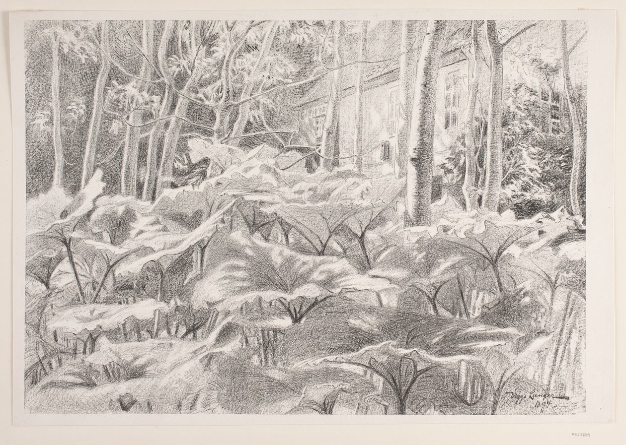 Dans un jardin - Viggo Langer