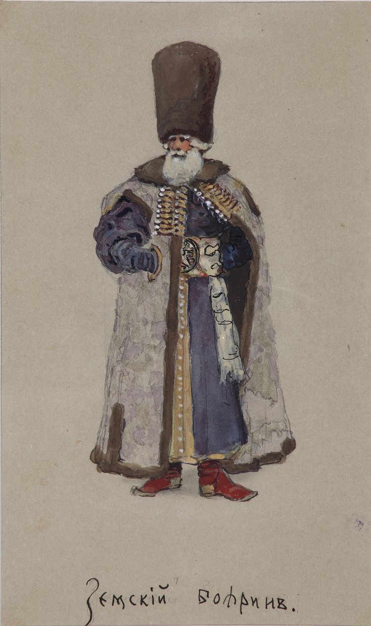 Conception de costume pour l