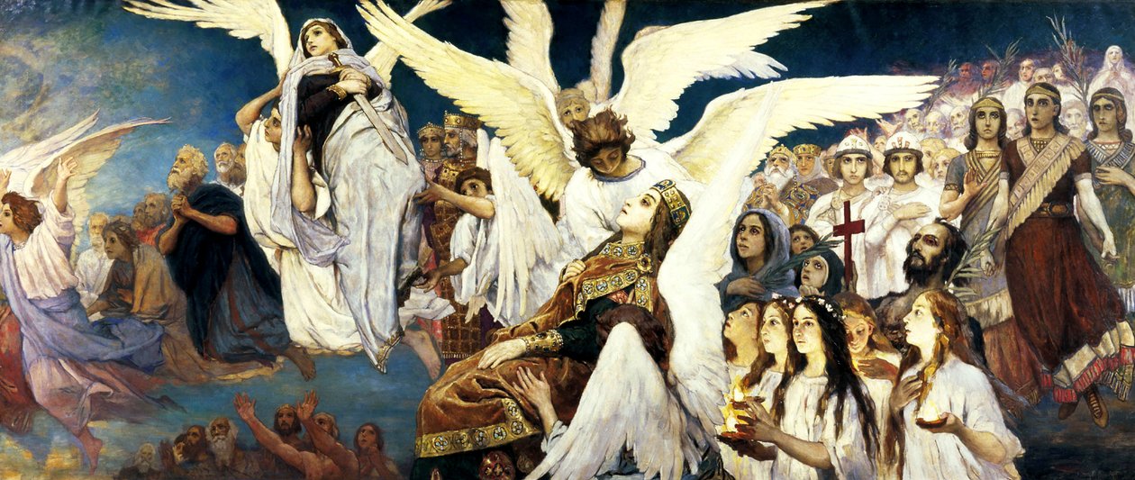Avant le Paradis, partie droite, 1885-1896 - Viktor Mikhaylovich Vasnetsov