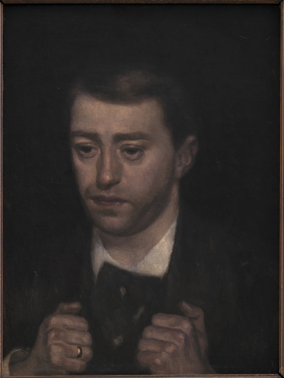 Le Compositeur Fini Henriques - Vilhelm Hammershøi
