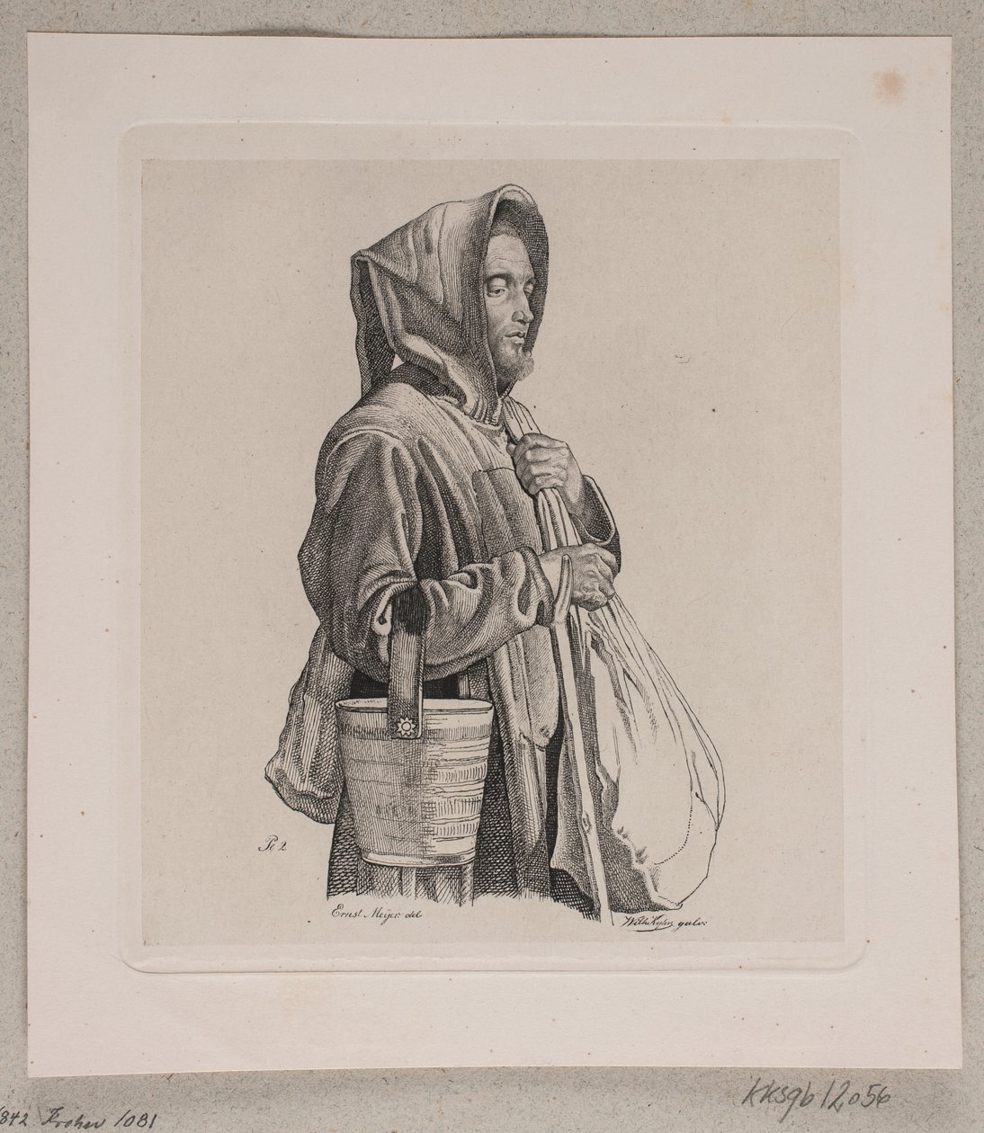 Un moine mendiant - Vilhelm Kyhn
