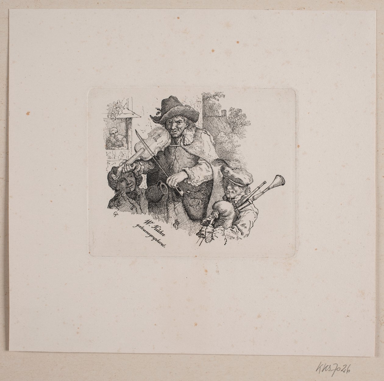 Musiciens ambulants - Vilhelm Kyhn