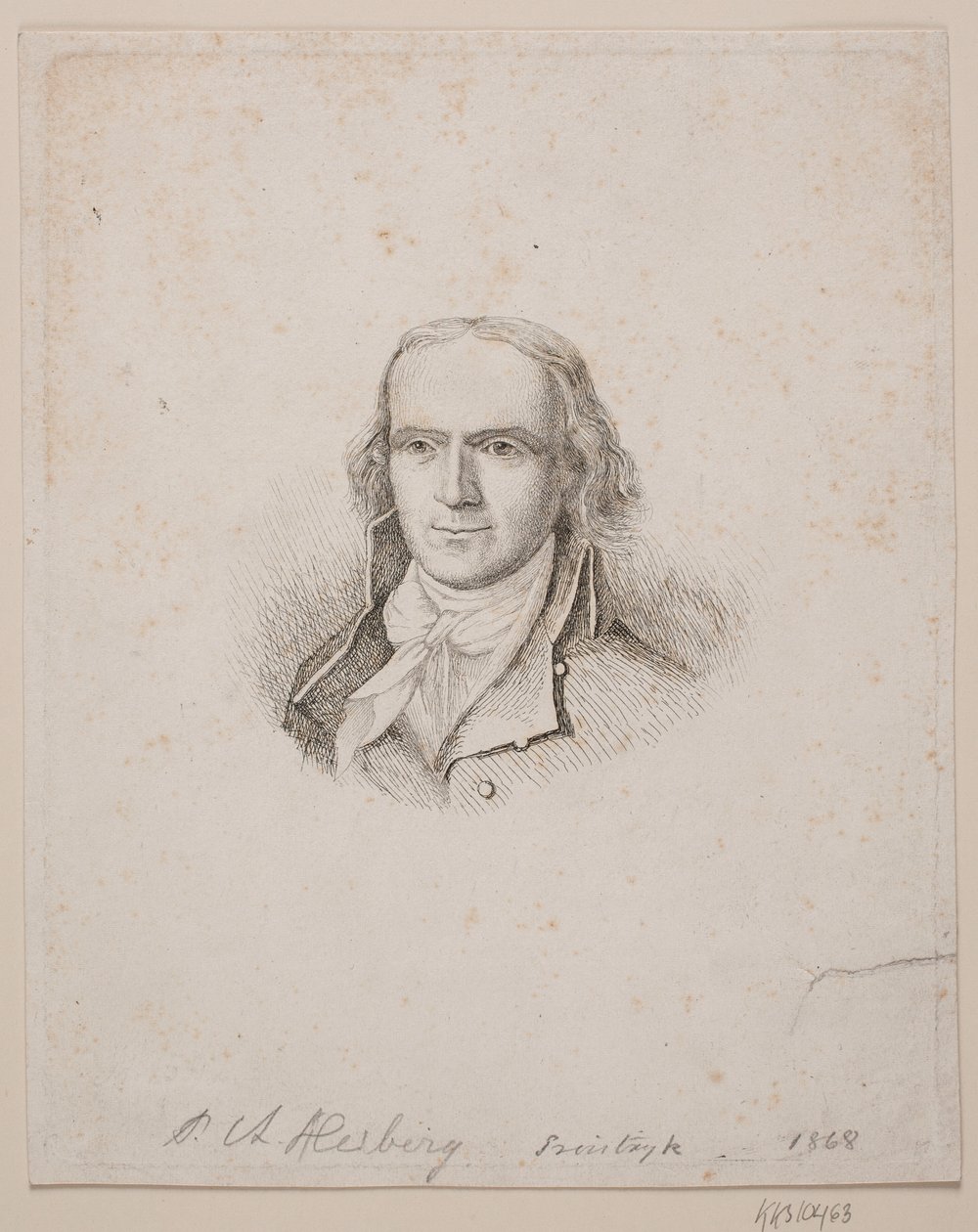Portrait de P. A. Heiberg - Vilhelm Kyhn