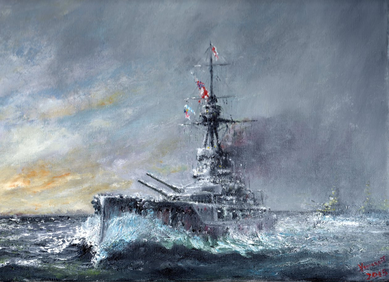 Vitesse-égale-Charlie-Londres, Jutland 1916, 2015 - Vincent Alexander Booth