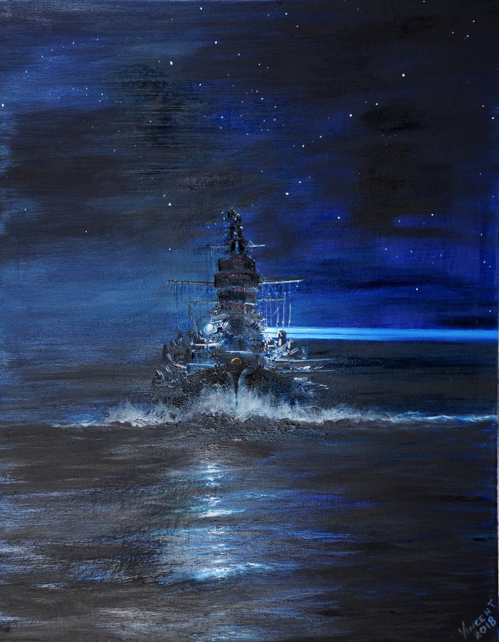 IJN Kirishima à Guadalcanal, 1942 - Vincent Alexander Booth