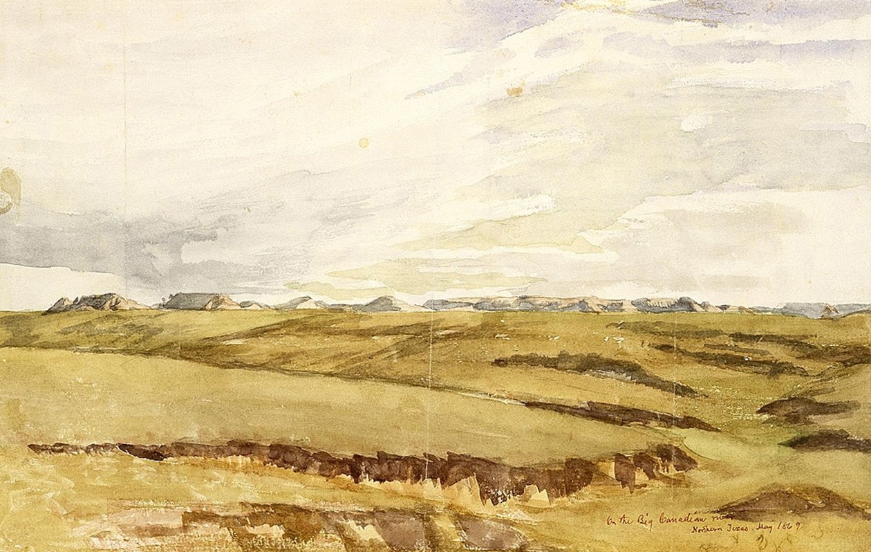 Sur la grande rivière canadienne - Vincent Colyer