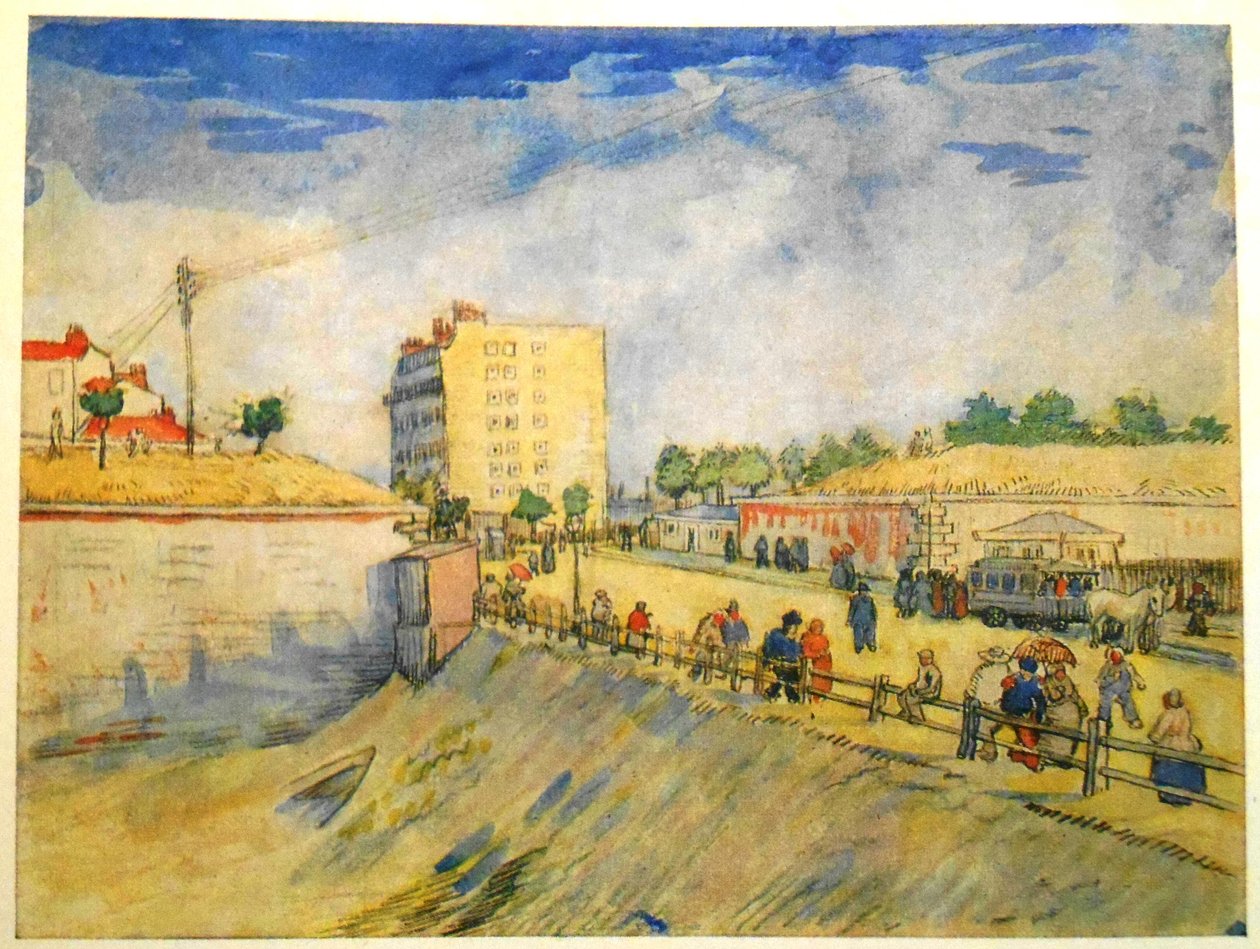 Entrée de Paris avec un tramway à cheval - Vincent van Gogh