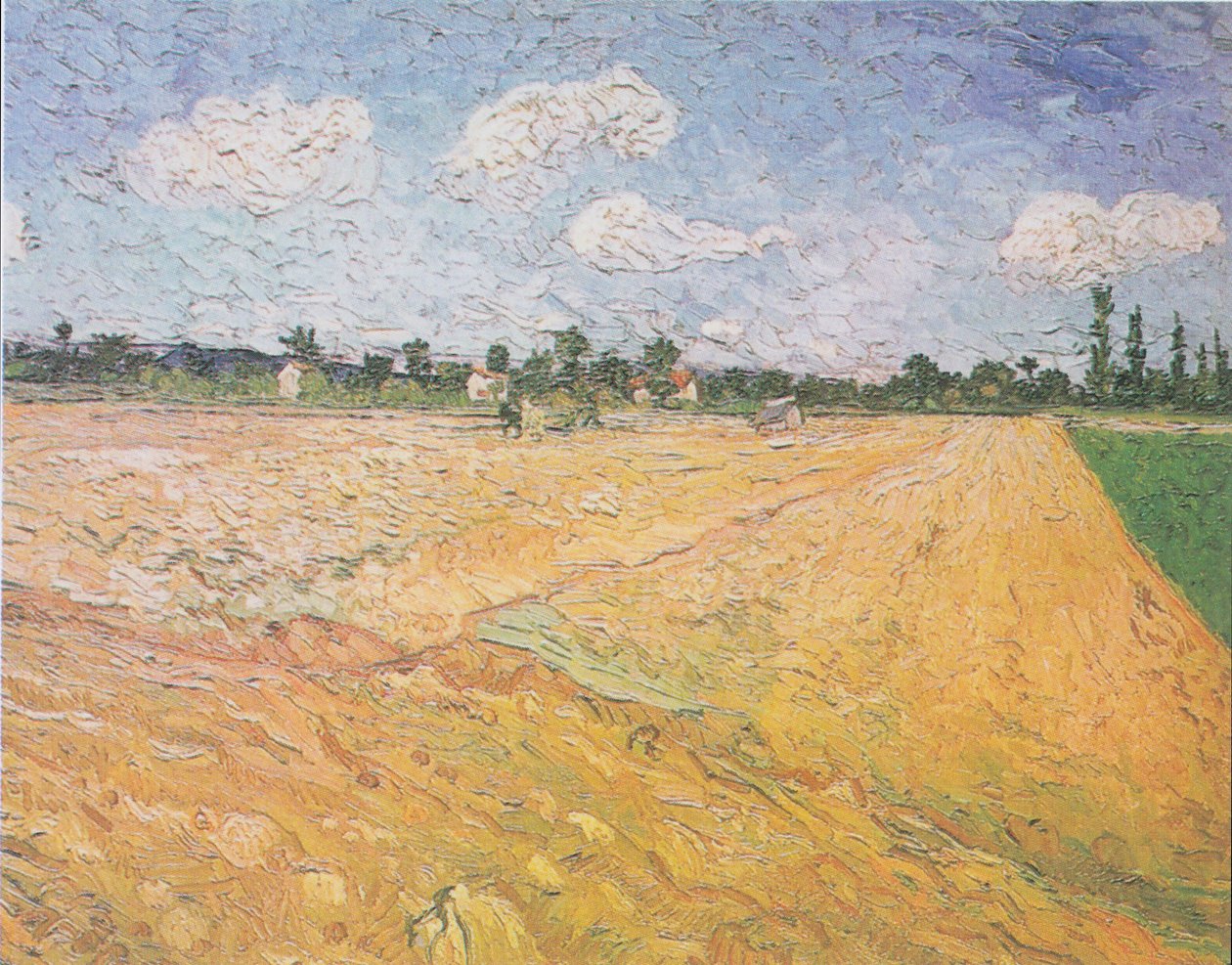Champ labouré - Vincent van Gogh