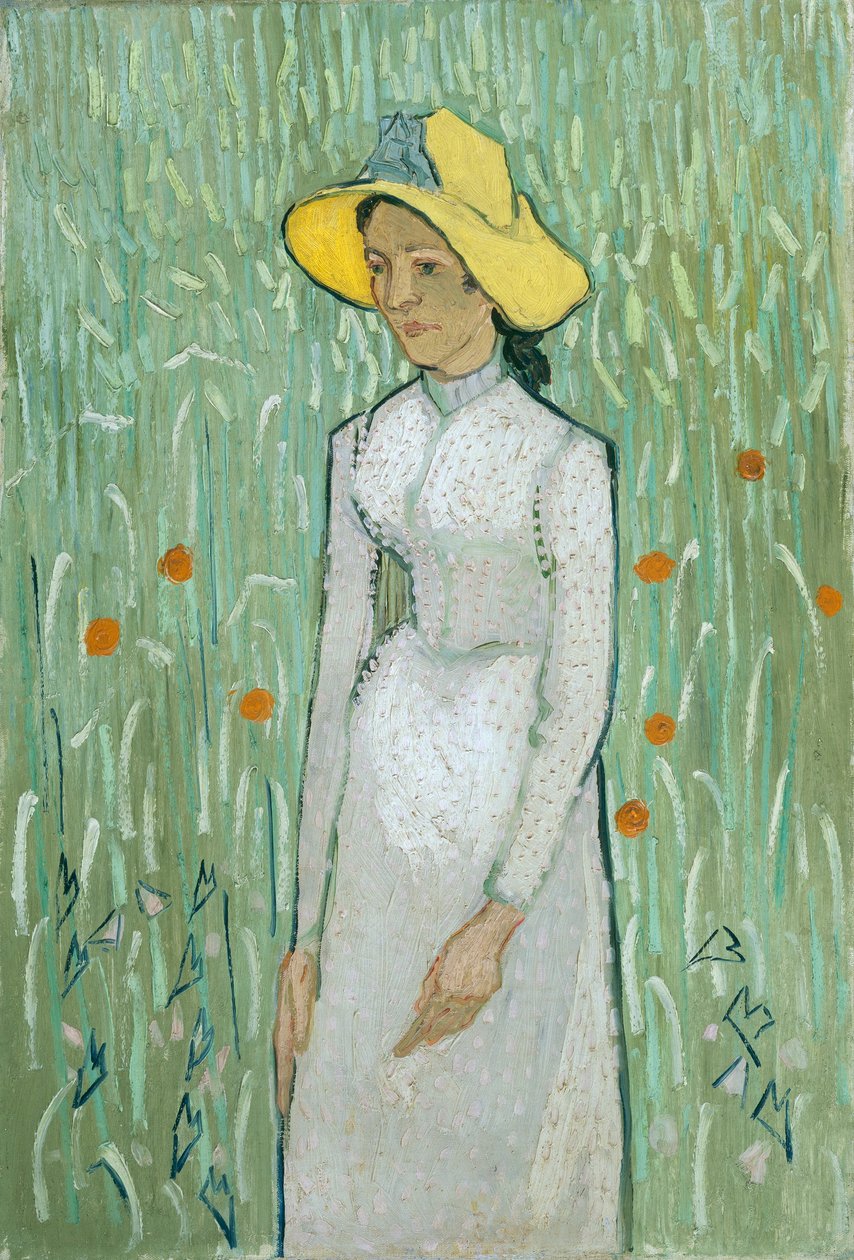 Fille en blanc, 1890 - Vincent van Gogh