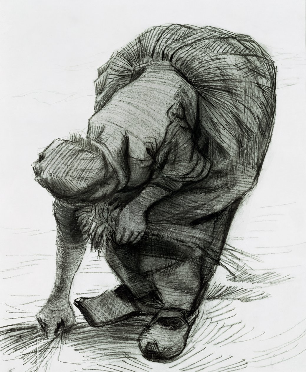 Paysanne glanant, 1885 - Vincent van Gogh