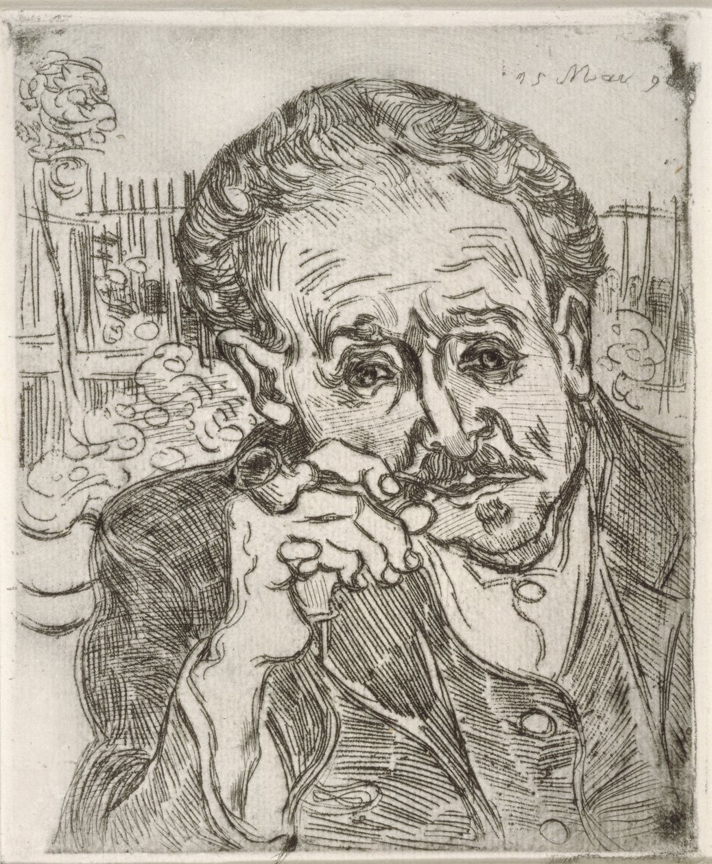 Portrait du Dr Gachet (Auvers-sur-Oise), 15 mai 1890 - Vincent van Gogh
