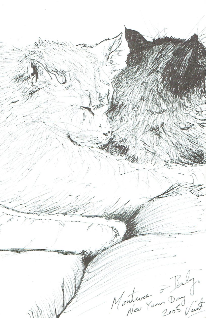 Montwee et Bébé Nouvel An 2005, 2005 - Vincent Alexander Booth