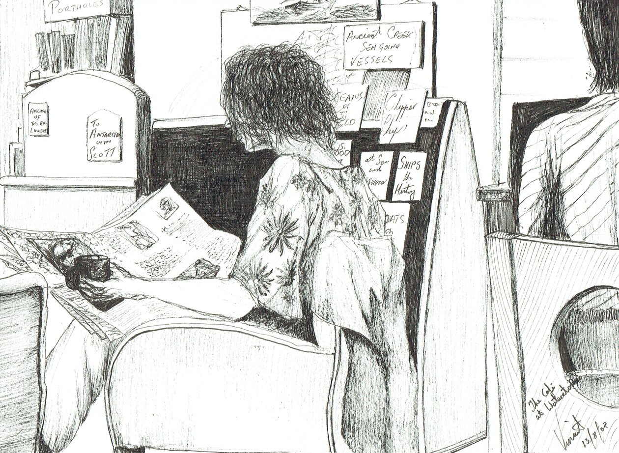 Lecture à la librairie Waterstones Manchester - Vincent Alexander Booth