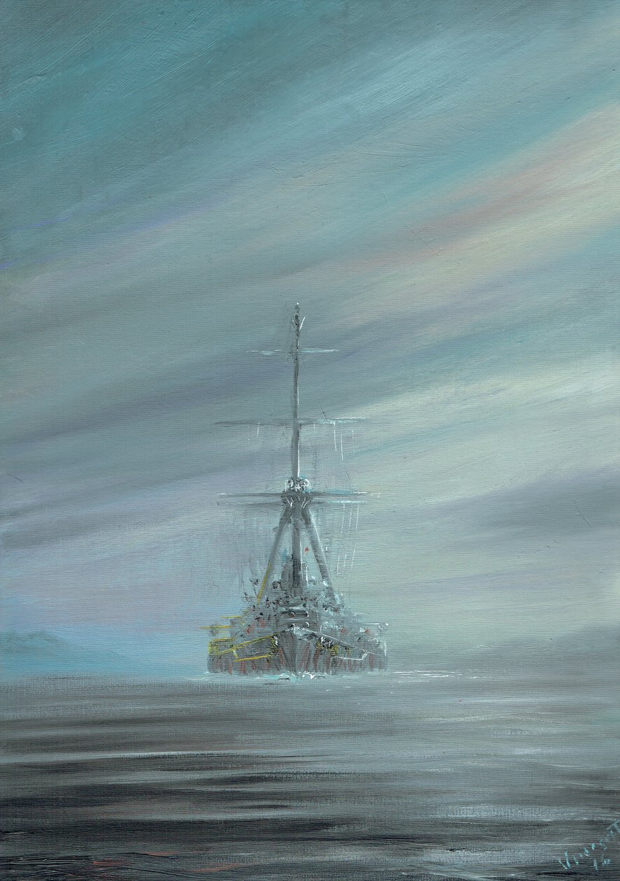SMS Derfflinger Scapa Flow 1919, 2016 - Vincent Alexander Booth