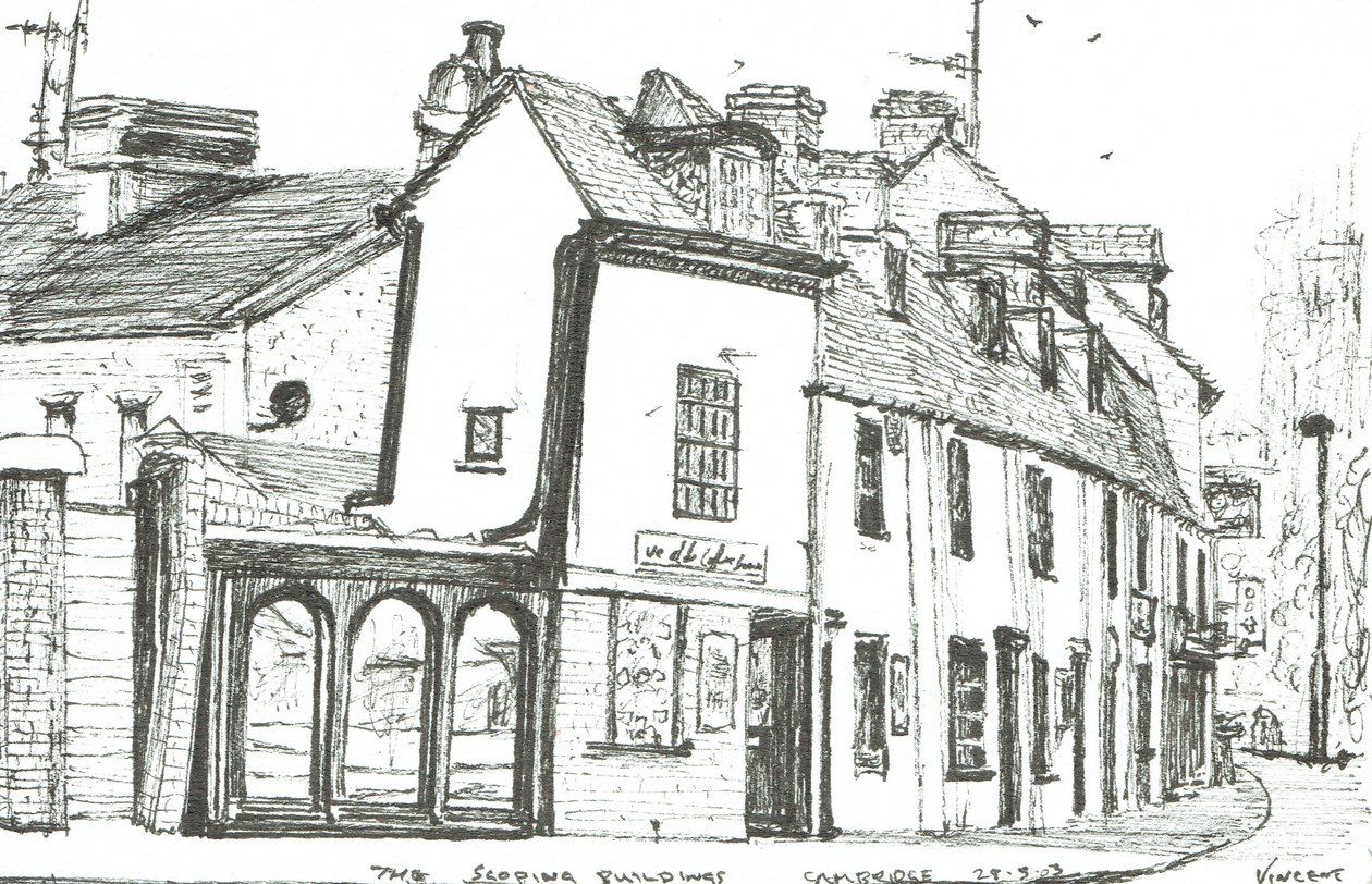 Bâtiments inclinés Cambridge, 2003 - Vincent Alexander Booth