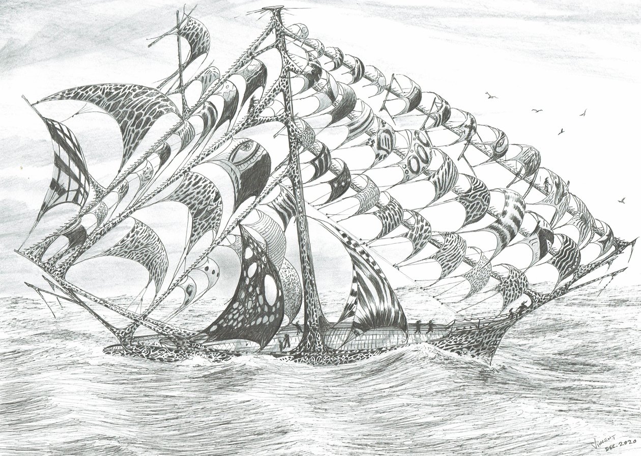 Créateurs de tempêtes, mer du Labrador, 2020 - Vincent Alexander Booth